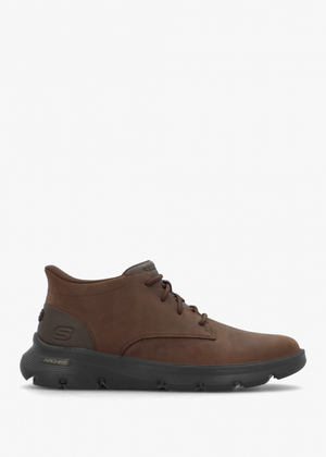 Men’s Arch Fit Garza Cocoa Leather Chukka Boots