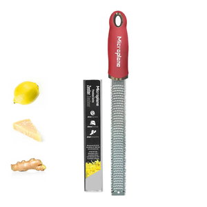 Microplane Premium Series Zester/Grater - Pomegranate Red