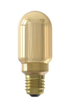 Calex Ampoule LED Tubular - E27 - 120 Lm - Gold - Lampe Vintage