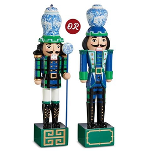 Raz - Tartan Traditions-Black Watch Nutcracker Assorted
