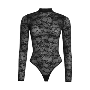 Lydia Black Lace Bodysuit (S)