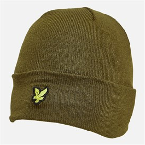 Lyle And Scott Vintage Mens Beanie Olive