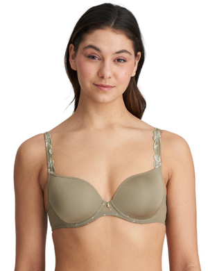 Marie Jo Agnes Padded Heartshape Bra - Golden Olive