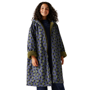 Regatta Kids Orla Kiely Changing Robe - 9 - 13 Yrs / Filly Flowers Blue