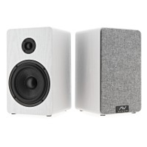 AVCOM 5" Bookshelf Speaker Pair, White