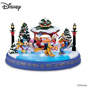 Disney Mickey & Friends The Holidays Are Magic Sculpture