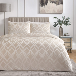 Soiree Belfort Champagne Kingsize Duvet Set
