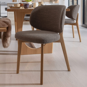 Sofia Taupe Boucle Dining Chair