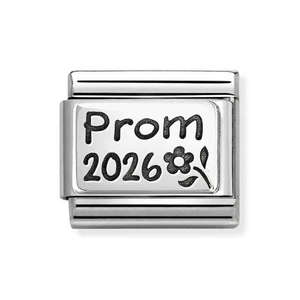 Classic Silver Prom 2026 Charm