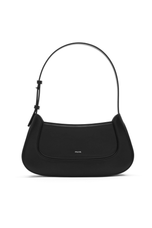 Dakota Black Shoulder Baguette Bag (one size)