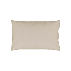 200 Thread Count Plain Dye Standard Pillowcase, Stone