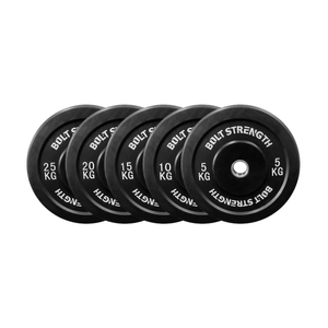 Black Bumper Plate Bundle (100kg or 150kg) - 100kg