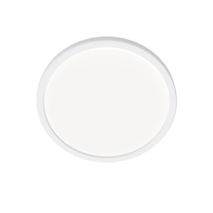 Plafonnier LED - 13W - 1560 Lumens - Blanc - Ø24.4 CM - IP44 Etanche - 2700K - Plafonnier de Salle de Bain
