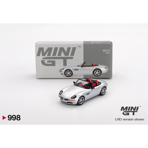 MiniGT BMW Z8 Silver 1:64 Diecast Model 998
