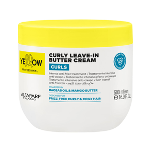 Yellow Professional Curls Curly Leave-In-Butter Cream 500ml