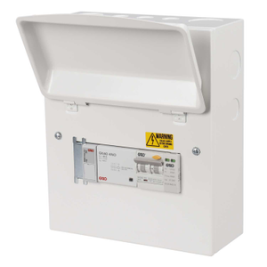 40A EV Metal Clad Distribution Board with PME Fault Detection and SPD