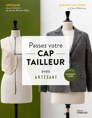 Livre passez votre CAP tailleur avec Artesane