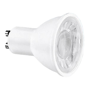 Enlite Lighting EN-GU005/30 Ice Series Warm White 25000Hr Non-Dimmable 60° Beam LED GU10 Reflector Lamp 5W 500 Lumens 240V L: 57mm x Dia ⌀:50mm
