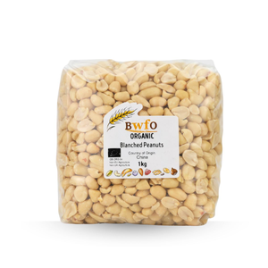 Organic Blanched Peanuts 1kg