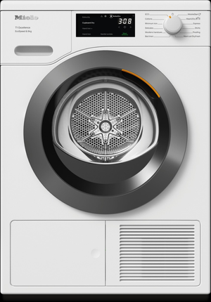 Miele TEC645, 8KG, Heat Pump Tumble Dryer, White
