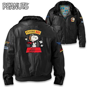 PEANUTS Flying Ace Men's Jacket Size XXX-Large (54-56)