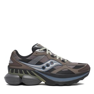 Saucony Grid NXT Trainers Brown/Silver