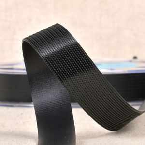 Ruban auto-agrippant plastique - Noir