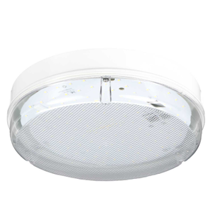 X1 8W - 16W LED CCT Circular Bulkhead White / Prismatic