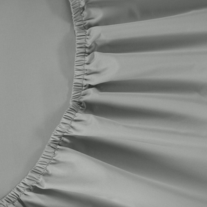 All Season Egyptian Giza Fitted Sheet - Grey