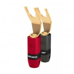 AudioQuest SureGrip 300 Gold Spade Plug (Single)
