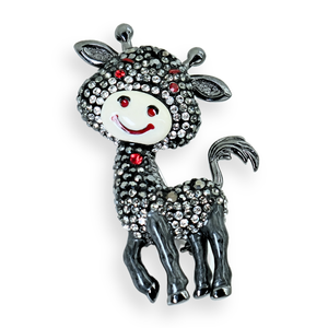 Cartoon Giraffe Brooch