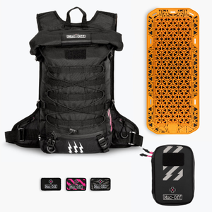Ride Pack Black + D30 Back Protector + Essentials Pack