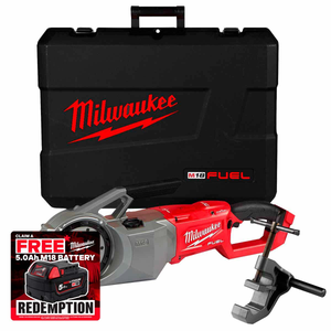 Milwaukee M18 FPT2-0C 18V FUEL™ 2″ Pipe Threader with ONE-KEY™ & Kitbox