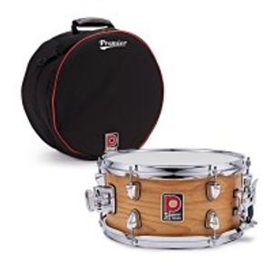 Premier Artist 12" x 6" Birch Snare Drum & Soft Case, Antique Ash