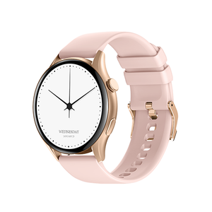Zylo Aura iOS & Android Compatible Smart Watch GPS, Heart Rate & Fitness Tracker - Rose Gold & Pink