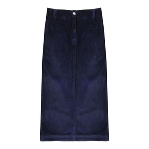 Corduroy Skirt In Navy (L)