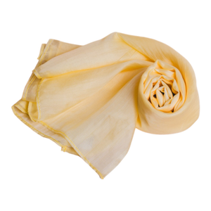 Golden Sunlight Handwoven Silk Scarf – Mulberry Silk (one size)