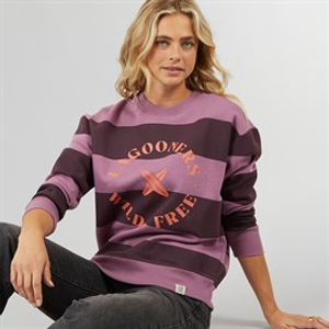 Lagooners Womens New Lanark Sweatshirt Plum