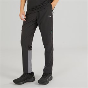 Puma Mens Train All Day dryCELL Woven Track Pants Black/Blue Grey