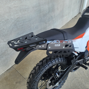Side Luggage Panels (SLPs) *add on for Tail Rack version* - KTM 390 Adventure R/Adventure X/Enduro R/SMC R 25-26 - Black PC