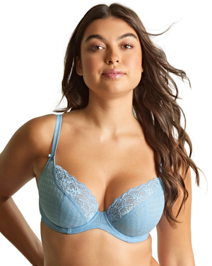 Panache Envy Plunge Bra - Sky Blue