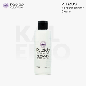 Gaahleri Kaleido ColorWorks Airbrush Acrylic Paint Airbrush Cleaner 210ml KT203