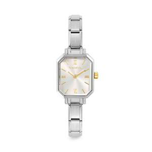 Classic Time Paris Steel & Sunray Silver Dial Watch