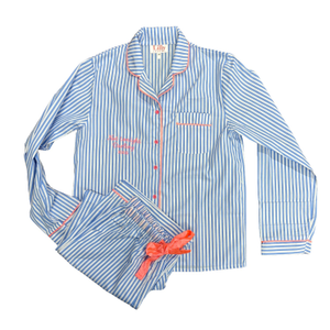 Blue Not Tonight Darling Pyjamas (M)