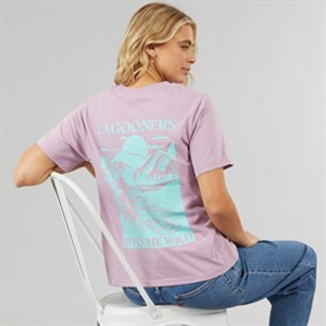Lagooners Womens Kidwelly T-shirt Dusty Mauve