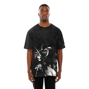 A Nightmare On Elm Street Life Graphic Black T-Shirt