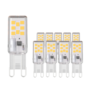 10x Ampoules LED G9 - 2.2W - 4000K - 250 Lumen