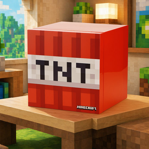 Minecraft TNT Thermoelectric Mini Fridge