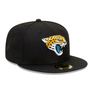 Jacksonville Jaguars NFL Black 59FIFTY Fitted Cap