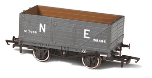 Oxford Rail 76MW7037  7 Plank Wagon NE 158486 OO Gauge